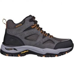 Buty trekkingowe męskie Skechers Arch Fit Dawson Millard. Szare trekkingi męskie Skechers, za kostkę, trekkingowe. Za 528.00 zł.