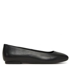 Baleriny ECCO. Czarne baleriny damskie ecco, bez wzorów, bez obcasa. Za 379.99 zł.