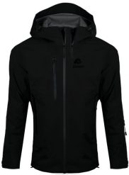 Damska kurtka 3-warstwowa HD09 wodoodporny hardshell. Czarne kurtki damskie GUGGEN MOUNTAIN, na lato, l, bez wzorów, z hardshellu, z kapturem. Za 929.03 zł.