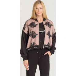 BLUZA LIU JO SPORT. Czarne bluzy damskie Liu Jo Sport, m, bez wzorów, z bawełny, bez kaptura. Za 699.00 zł.