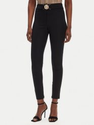 Babylon Spodnie materiałowe S00562 Czarny Regular Fit. Czarne spodnie materiałowe damskie Babylon, s, bez wzorów, z materiału. Za 999.99 zł.