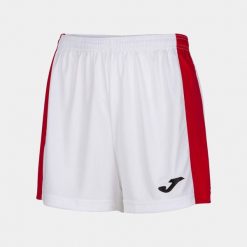 Spodenki do piłki nożnej damskie Joma Maxi. Białe szorty damskie Joma, m, bez wzorów, z poliesteru. Za 125.50 zł.