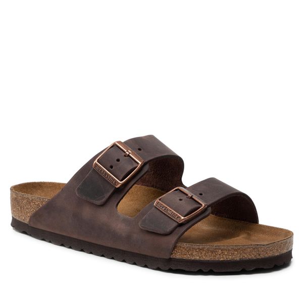 Klapki Birkenstock. Brązowe klapki męskie Birkenstock. Za 539.99 zł.