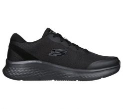 Skechers 232591/BBK Skech-lite Pro Męskie Trampki Niskie. Czarne trampki męskie Skechers, bez wzorów, z materiału, klasyczne, bez zapięcia. Za 289.99 zł.