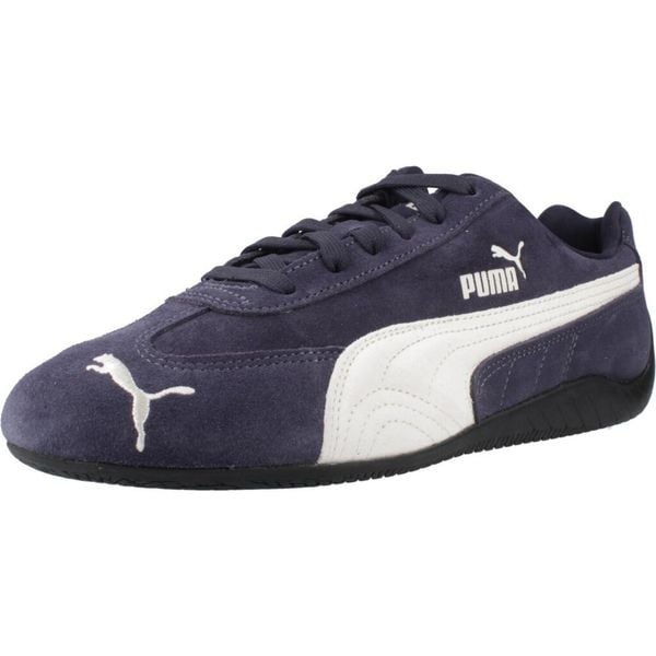 Tenisówki Puma Model Speedcat Og Kolor Niebieski. Niebieskie trampki męskie Puma, bez wzorów, z materiału, bez zapięcia. Za 467.90 zł.