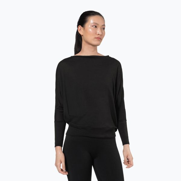T-shirt damski super.natural Kula. Czarne bielizna termoaktywna damska super.natural, s, bez wzorów, z materiału, eleganckie, bez kołnierzyka. Za 339.99 zł.