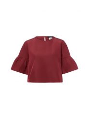 Weekend Max Mara Bluzka Kobiety czerwony, 42. Czerwone bluzki damskie Weekend Max Mara, bez wzorów, eleganckie, bez kołnierzyka, bez ramiączek. Za 429.95 zł.