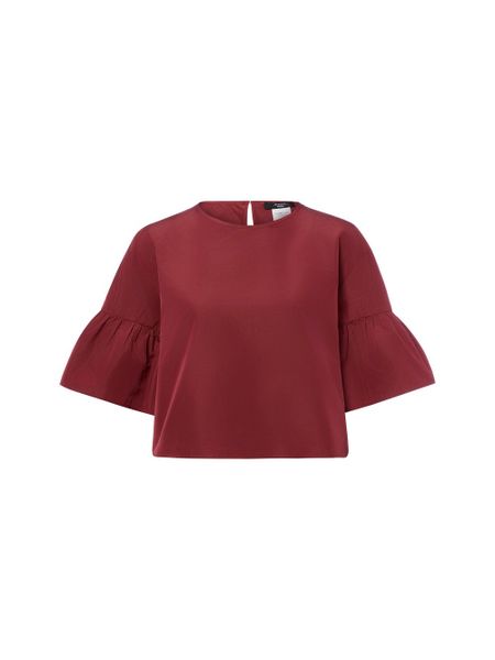 Weekend Max Mara Bluzka Kobiety czerwony, 42. Czerwone bluzki damskie Weekend Max Mara, bez wzorów, eleganckie, bez kołnierzyka, bez ramiączek. Za 429.95 zł.