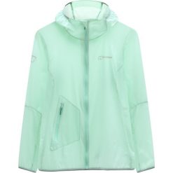 Kurtka przeciwwiatrowa damska Berghaus Pendower Wind Jkt Af. Zielone kurtki damskie Berghaus, l, bez wzorów, z materiału, bez kaptura. Za 445.49 zł.