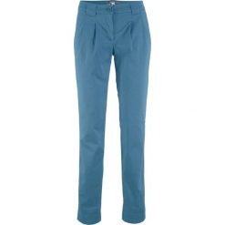 Spodnie chino ze stretchem bonprix niebieski dżins. Jeansy damskie marki bonprix. Za 59.99 zł.