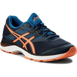Buty ASICS - Gel-Pulse 9 T7D3N Dark Blue/Shocking Orange/Victoria Blue 4930. Niebieskie buty sportowe męskie Asics, z gore-texu. W wyprzedaży za 279.00 zł.