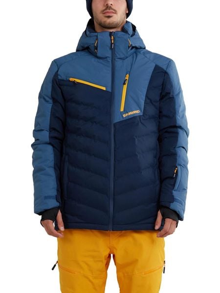 Kurtka narciarska męska Willow Padded Jacket. Niebieskie kurtki męskie Fundango, na zimę, m, bez wzorów, z poliesteru, narciarskie. Za 399.00 zł.