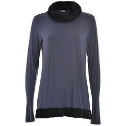 Deha Koszulka t wysokim kołnierzem L / S, T-Shirt D63470 Fioletowy winogron (rozmiar L). Fioletowe bluzki damskie Deha, l, bez wzorów, eleganckie, bez kołnierzyka. W wyprzedaży za 113.00 zł.