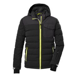 Kurtka narciarska chłopięca Killtec KSW 123 BYS SKI QLTD JCKT. Czarne buty zimowe chłopięce KILLTEC, na zimę, bez wzorów, sportowe, bez kaptura. Za 599.99 zł.