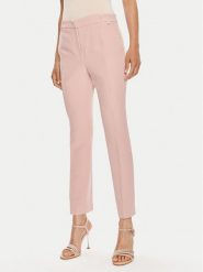 Liu Jo Spodnie materiałowe CA4201 T2200 Różowy Regular Fit. Czerwone spodnie materiałowe damskie Liu Jo, bez wzorów, z materiału. Za 379.99 zł.