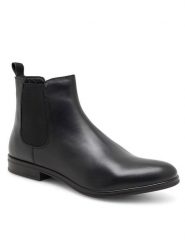 Lasocki Trzewiki JACKSON-15BIG MI08 Czarny. Czarne botki męskie Lasocki, bez wzorów, z materiału, bez zapięcia. Za 249.99 zł.