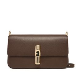 Torebka Furla. Brązowe torebki do ręki damskie Furla, bez wzorów, bez dodatków. Za 1,319.00 zł.