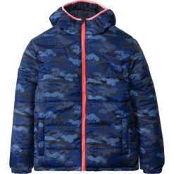 Kurtka dwustronna pikowana bonprix ciemnoniebieski moro. Kurtki i płaszcze dla dziewczynek marki bonprix. Za 129.99 zł.