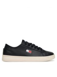 Tommy Jeans Tenisówki Tjw Lightweight Court EN0EN02875 Czarny. Czarne trampki i tenisówki damskie Tommy Jeans, bez wzorów, z jeansu, bez zapięcia. Za 269.99 zł.