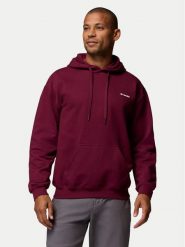 Columbia Bluza Oakwind 2173341 Bordowy Regular Fit. Czerwone bluzy męskie Columbia, m, bez wzorów, z bawełny, bez kaptura. Za 279.99 zł.