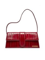 JACQUEMUS Torebka Le Bambino Long 221BA013-3169 Czerwony. Czerwone torebki do ręki damskie JACQUEMUS, bez wzorów, ze skóry, bez dodatków. Za 3,789.00 zł.