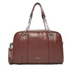 Torebka JENNY. Brązowe torebki do ręki damskie Jenny, bez wzorów, klasyczne, bez dodatków. Za 129.99 zł.