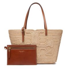 Torebka Tory Burch. Brązowe torebki do ręki damskie Tory Burch, bez wzorów, bez dodatków. Za 2,189.00 zł.