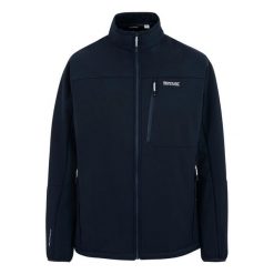 Męska Kurtka Soft Shell Mountdale. Niebieskie kurtki męskie Regatta, m, bez wzorów, trekkingowe. Za 165.99 zł.