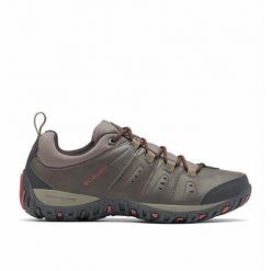 Buty trekkingowe męskie Columbia Woodburn II. Brązowe trekkingi męskie Columbia, trekkingowe. Za 473.00 zł.