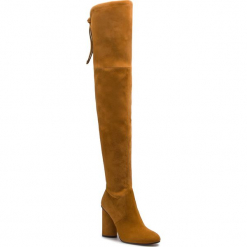Muszkieterki STUART WEITZMAN - Helena 95 YL6255 Bridle Suede. Brązowe kozaki damskie Stuart Weitzman, ze skóry. Za 3,429.00 zł.