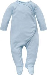 PINOKIO Pajac niemowlęcy niebieski wyprawka Pinokio Lovely Day 56 (51 - 56 cm). Niebieskie śpioszki niemowlęce Pinokio, bez ramiączek. Za 59.90 zł.