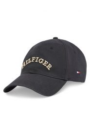 Tommy Hilfiger Czapka z daszkiem Th Monotype Soft 6 Panel Cap AM0AM13165 Czarny. Czarne rękawiczki męskie Tommy Hilfiger, bez wzorów, z bawełny. Za 99.99 zł.