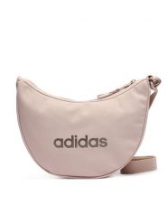 Adidas Torebka Linear Essentials Festival Bag JZ7568 Beżowy. Brązowe listonoszki damskie Adidas, bez wzorów, z materiału, bez dodatków. Za 79.99 zł.