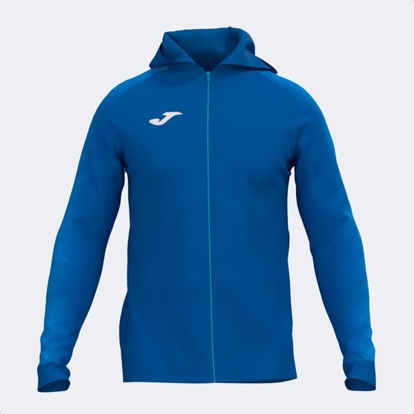 Damska bluza dresowa z kapturem Joma Elite XI. Niebieskie bluzy damskie Joma, na zimę, m, bez wzorów, z dresówki, z kapturem. Za 289.20 zł.
