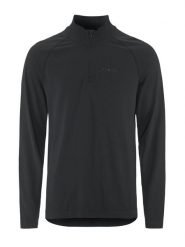 Craft Active Comfort LS HZ 2 M – koszulka z długim rękawem z półgórnym zamkiem. Czarne bluzki z długim rękawem męskie Craft, m, bez wzorów, z materiału, bez kołnierzyka. Za 300.00 zł.