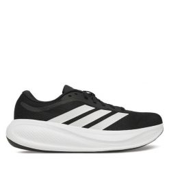Buty do biegania adidas. Czarne buty sportowe męskie Adidas, bez zapięcia, do biegania. Za 219.99 zł.