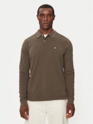 United Colors Of Benetton Polo 3089J3204 Brązowy Regular Fit. Brązowe koszulki polo męskie United Colors Of Benetton, m, bez wzorów, z bawełny, bez ramiączek. Za 119.99 zł.