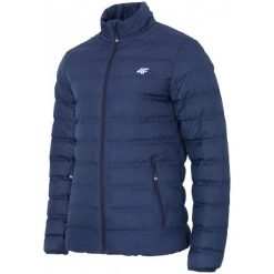 4F Kurtka Męska H4Z17 kum002 Granatowy Melanż Xl. Niebieskie kurtki sportowe męskie 4f, na zimę, melanż, z puchu. W wyprzedaży za 189.00 zł.