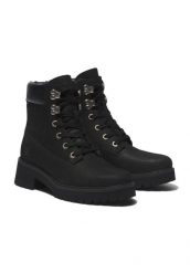 Trapery damskie, Timberland Carnaby Cool 6 In Boot. Czarne śniegowce i trapery damskie Timberland, z materiału. Za 820.30 zł.