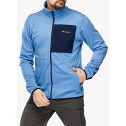 Bluza polarowa męska Columbia Hike Full Zip. Niebieskie bluzy męskie Columbia, m, bez wzorów, z polaru, bez kaptura. W wyprzedaży za 212.50 zł.