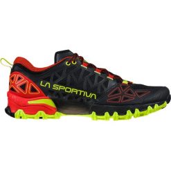 Buty La Sportiva Bushido II do biegania w terenie, czarne. Czarne buty sportowe męskie La Sportiva, bez zapięcia, do biegania. Za 807.00 zł.