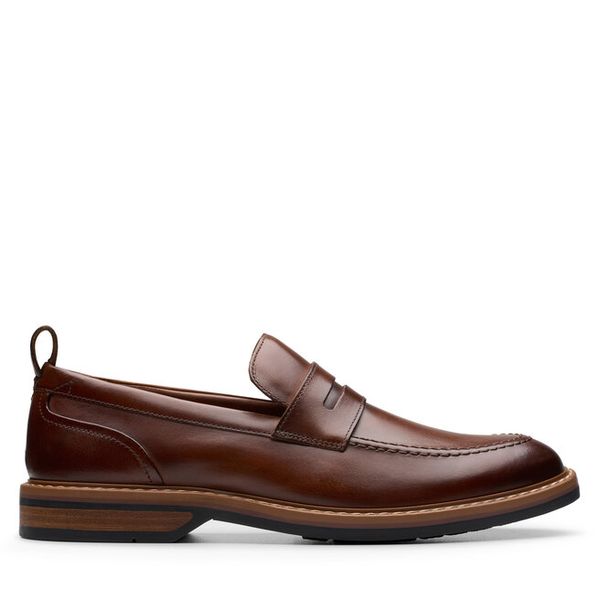 Mokasyny Clarks. Brązowe mokasyny męskie Clarks. Za 399.99 zł.