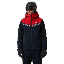Kurtka Narciarska męska Helly Hansen Alpine Insulated Jacket. Czerwone kurtki sportowe męskie Helly Hansen, na zimę, l, bez wzorów, narciarskie. W wyprzedaży za 809.00 zł.
