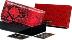 4U Cavaldi Duży, rozbudowany portfel damski zdobiony wzorem wężowej skóry Cavaldi Nie dotyczy. Portfele damskie 4U Cavaldi, z aplikacjami, ze skóry. Za 88.54 zł.