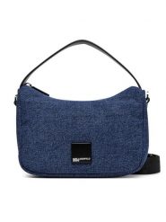 Karl Lagerfeld Jeans Torebka A3W30210 Niebieski. Niebieskie torebki do ręki damskie Karl Lagerfeld Jeans, bez wzorów, z jeansu, bez dodatków. Za 419.99 zł.
