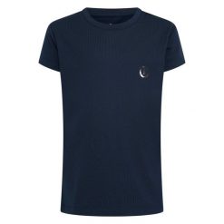 Koszulka dla dziewczynki Imperial Riding Tinsley. Niebieskie bluzki dla dziewczynek IMPERIAL RIDING, bez wzorów, bez kołnierzyka, bez ramiączek. Za 165.00 zł.