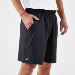 Spodenki do tenisa męskie Kuikma Essential+. Niebieskie buty sportowe męskie ARTENGO, l, bez wzorów, z materiału, tenisowe. W wyprzedaży za 39.99 zł.