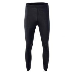 Legginsy Męskie Erso. Czarne legginsy sportowe męskie IQ, m, bez wzorów, do biegania. Za 131.99 zł.
