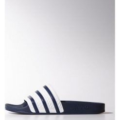 Adidas Klapki męskie ORIGINALS Adilette granatowo-białe r. 46 (G16220). Klapki męskie marki Adidas. Za 278.83 zł.