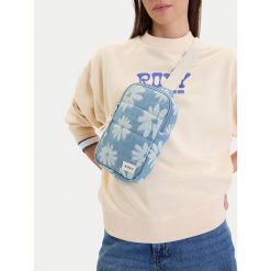 Torebka Roxy. Niebieskie torebki do ręki damskie Roxy, bez wzorów, bez dodatków. Za 79.99 zł.